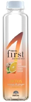 Fructal Detox Voda pomeranč a zázvor