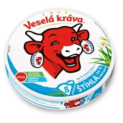 Veselá kráva Štíhlá sýr tavený chlaz. 120 g