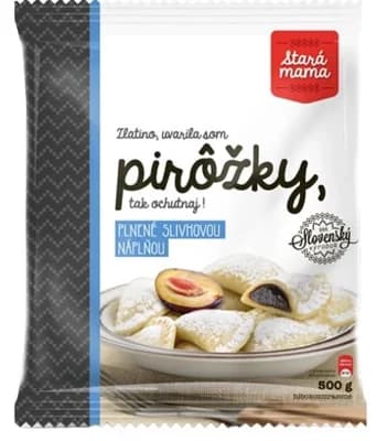 Stará mama Pirožky plněné švestkovou náplní se skořicí