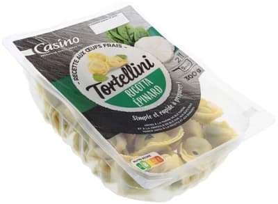 Casino Tortellini s ricottou a špenátem