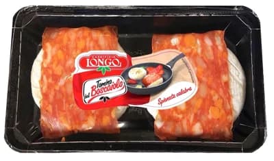 Caseificio Longo Sýr na gril Tomino del Boscaiolo se salámem Spianata Calabra