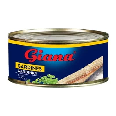 Giana Sardinky v rostlinném oleji