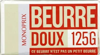 Monoprix Máslo