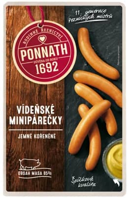 Ponnath Vídeňské minipárečky