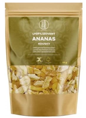 BrainMax Pure Lyofilizované ovoce - ananas kousky