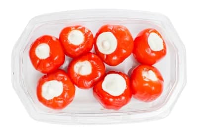 Table foods Třešňové papričky plněné čerstvým sýrem