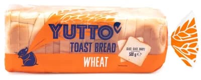 Yutto Toustový pšeničný chléb, krájený