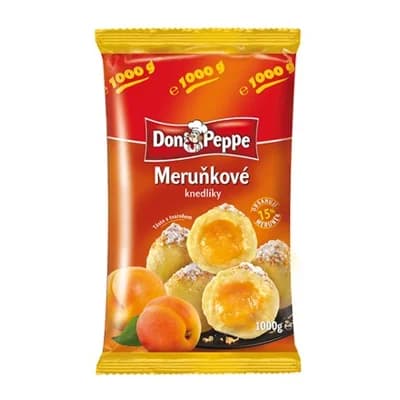 DON PEPPE Knedlíky tvarohové meruňkové mraž.