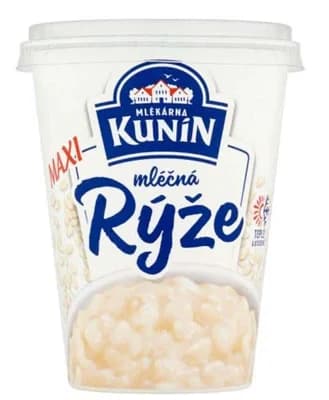 Mlékárna Kunín Mléčná rýže natural