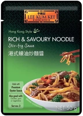 Lee Kum Kee Stir-Fry omáčka na nudle v hongkongském stylu