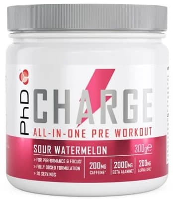 PhD Nutrition PhD Charge Pre-Workout - kyselý meloun