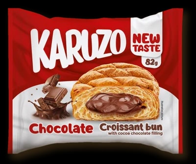Karuzo s kakaovo-čokoládovou náplní