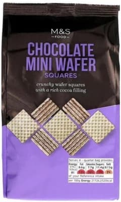 Marks & Spencer Mini oplatky s kakaovou náplní