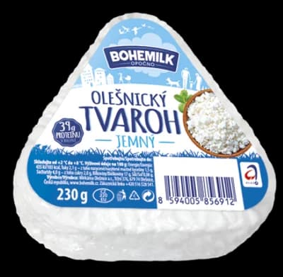 Moravia Olešnický tvaroh jemný (2%)