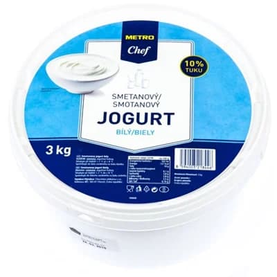 METRO Chef Jogurt bílý smetanový 10% chlaz.