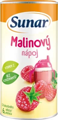 Sunar Rozpustný nápoj malinový