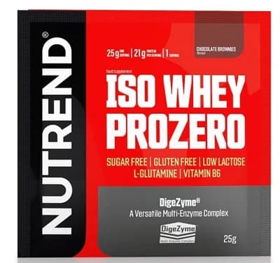 Nutrend Iso Whey Prozero - čokoládové brownies