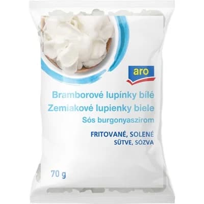 aro Bramborové lupínky bílé