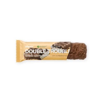 Vilgain Double Trouble Protein Bar – Lískooříškový krém s mléčnou čokoládou