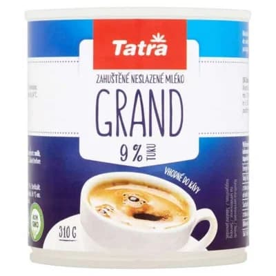 Tatra Grand zahuštené neslazené plnotučné mléko