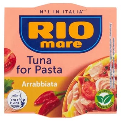 RIO mare Pasta Arrabbiata Rajčatová omáčka s tuňákem a Chilli