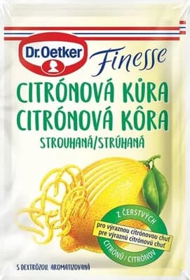 Dr. Oetker Finesse Citrónová kůra 2x6g