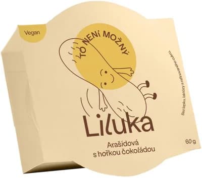 To není možný Liluka arašídová s hořkou čokoládou