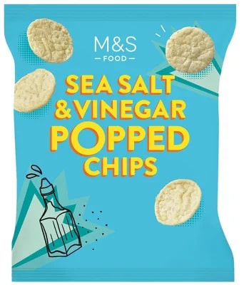 Marks & Spencer Bramborové lupínky s mořskou solí a octem