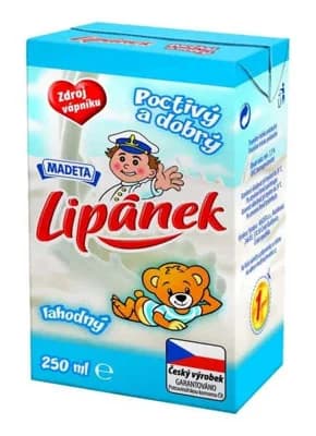Madeta Lipánek trvanlivé polotučné mléko bez příchuti (1.5%)