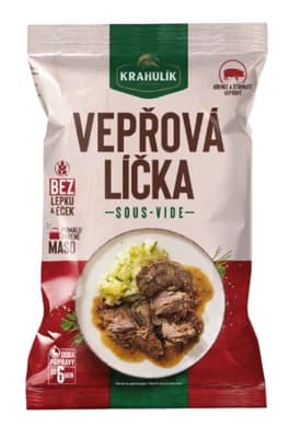 Krahulík Vepřová líčka Sous-vide