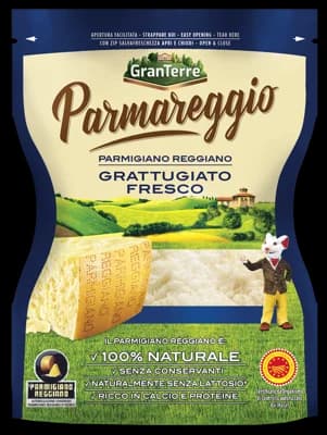 Parmareggio Parmigiano Reggiano parmezán strouhaný