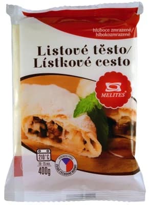 Melites Listové těsto