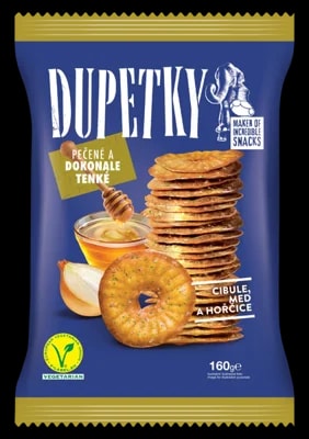 Dupetky Cibule, med a hořčice MAXI