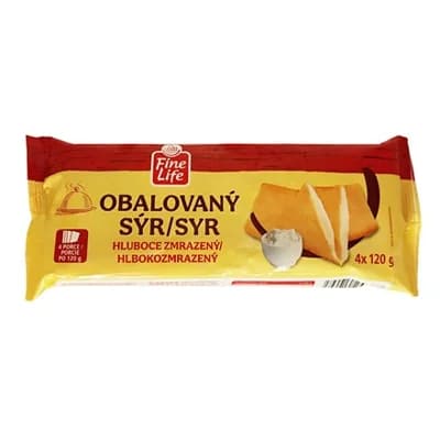 Fine Life Obalovaný sýr (4 x ) mraž.