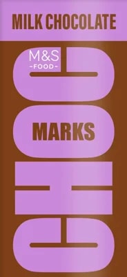 Marks & Spencer Mléčná čokoláda