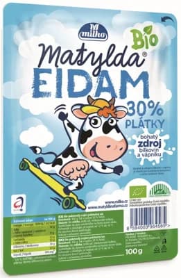 Matylda BIO Eidam plátky (30%)