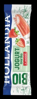 Hollandia BIO Jogurtová zmrzka v jahodě
