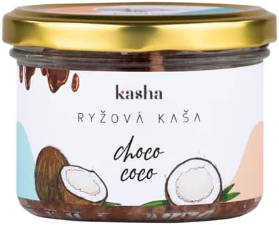 Kasha Choco coco rýžová kaše s kokosovým mlékem a kakaem
