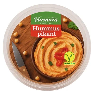 Varmuža Hummus Pikant