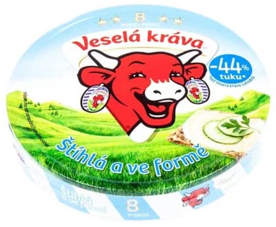 Veselá Kráva Štíhlá sýr tavený