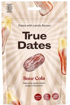 True Dates Datle s příchutí kyselá cola