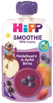 HiPP BIO Kapsička Smoothie jablko, hruška a borůvky
