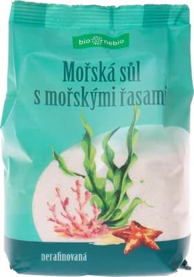 Bionebio Mořská sůl s mořskými řasami