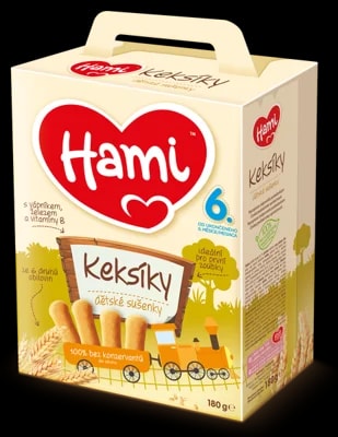 Hami Keksíky dětské sušenky 6m+
