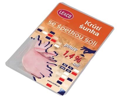 LE&CO Krůtí prsní šunka se špetkou soli