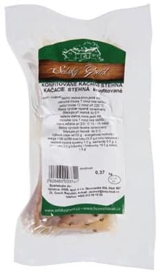 Kachní stehna s kostí Sous-vide chlaz. váž. cca 400 g