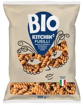 Kitchin BIO Fusilli N. 160 celozrnné