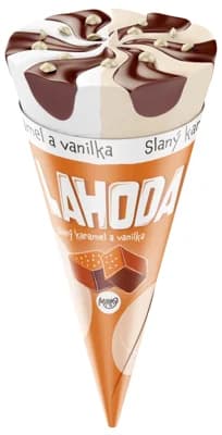 Miamo Lahoda vanilka a slaný karamel kornout