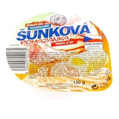 Pomazánka šunková chlaz. 150 g