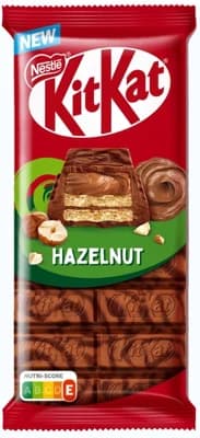 KitKat Tabulka Hazelnut s mléčnou  a hořkou čokoládou